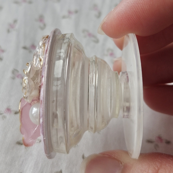 Embellished Pop Socket Pink - Picture 2 of 3